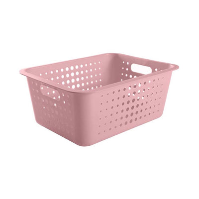 Cesta Organizadora G 14,5 Litros 41 x 31 x 16,5 cm - Vermelho
