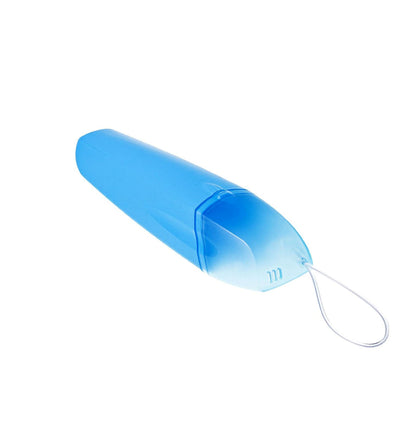 Porta Escova de Dente Plástico Case 22cm Azul Piscina - Martiplast