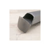 Porta Escova de Dente Plástico Case 22cm Prata - Martiplast