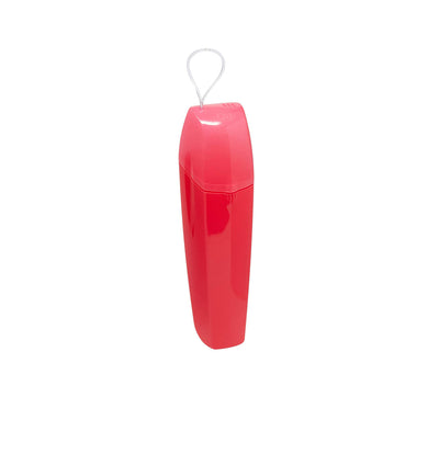 Porta Escova de Dente Plástico Case 22cm Rosa Pink - Martiplast