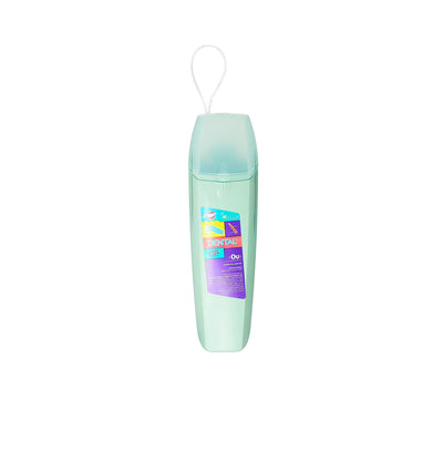 Porta Escova de Dente Plástico Case 22cm Prata - Martiplast