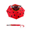 Guarda Chuva Infantil - Modelo Joaninha com Orelhinhas - vermelho