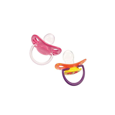 CONJUNTO DE CHUPETAS DIVERTIDAS NEOPAN TM 2 ROSA