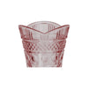 Vaso Floreiro Clássica Solotário em Cristal Ecológico Rosa