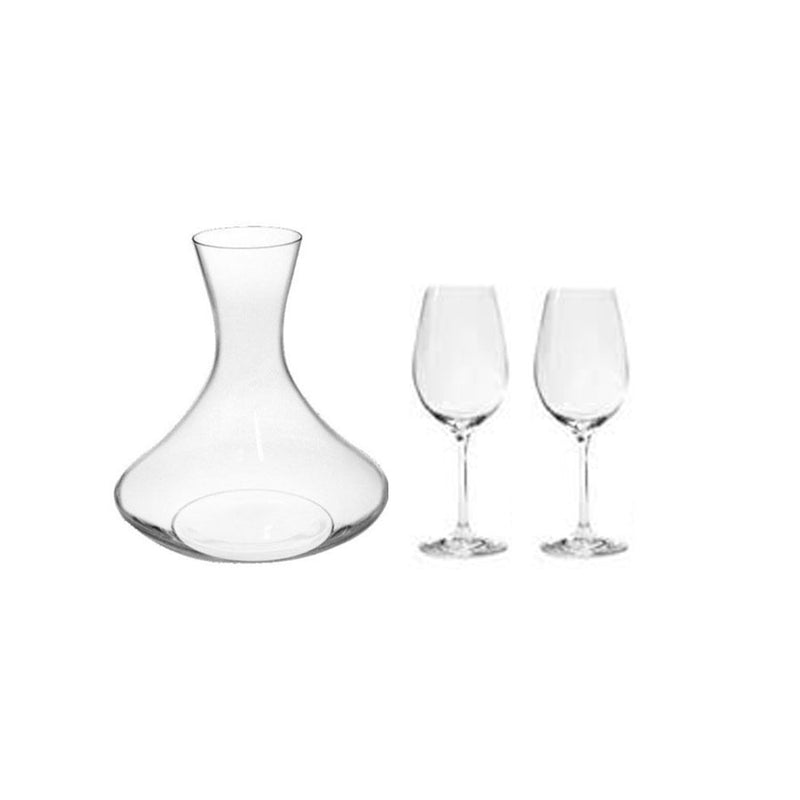 Jogo Decanter Com 2 Taças Forum Cristal Eco