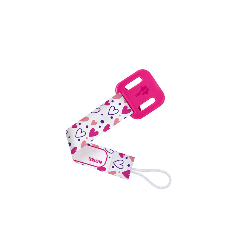 PRENDEDOR DE CHUPETA NEOPAN FITA ROSA