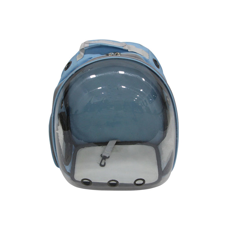 MOCHILA PARA TRANSPORTE DE PETS AZUL