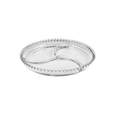 PETISQUEIRA CRISTAL PEARL 24CM TRANSPARENTE