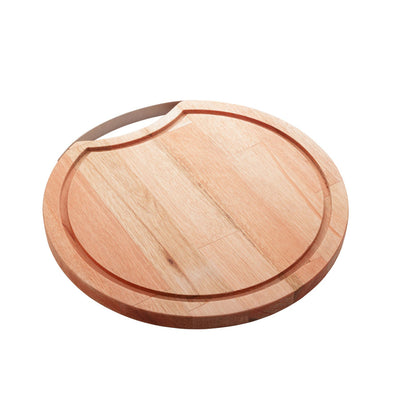 Tábua de Madeira com Alça de Inox Liptus 36cm x 2cm - Woodart