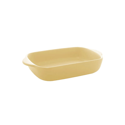 Travessa de Porcelana Nórdica Amarela 23cm