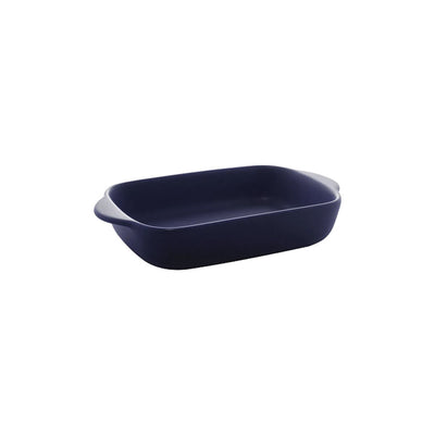 Travessa Retangular Borda  Alta em Ceramica 23cm