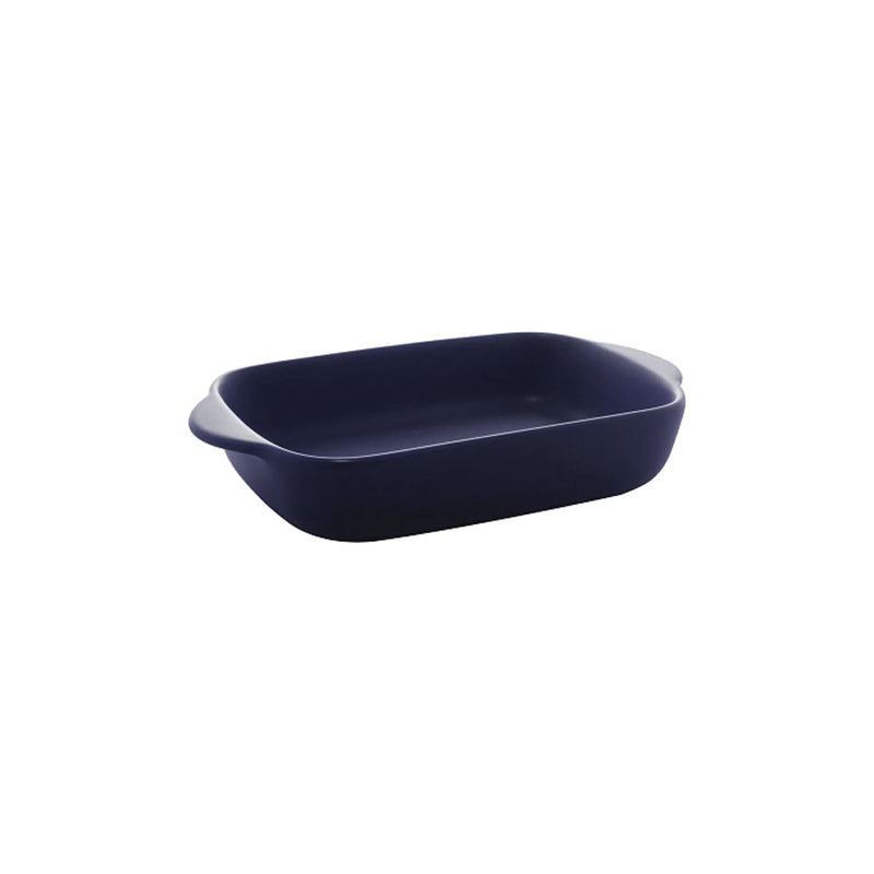 Travessa Retangular Borda  Alta em Ceramica 23cm