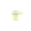 Conjunto 4 Xícaras Café Porcelana com Suporte 220ml