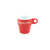 Conjunto 4 Xícaras Café Porcelana com Suporte 220ml