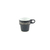 Conjunto 4 Xícaras Café Porcelana com Suporte 220ml