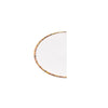 Sousplat em Melamina Bambu 33cm branco