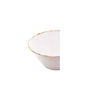 SALADEIRA MELAMINA BAMBU BRANCO 25x12cm