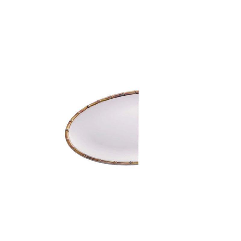 Travessa melamina Bambu branco