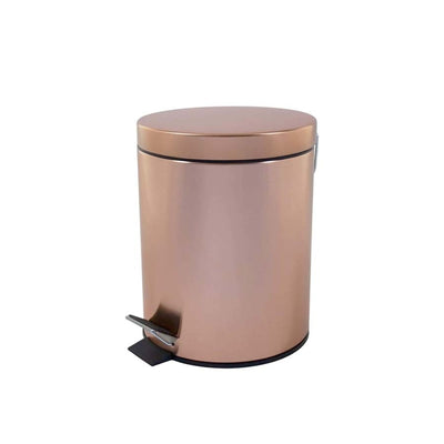 Cesto De Lixo ROSÉ Metalizado 7 L