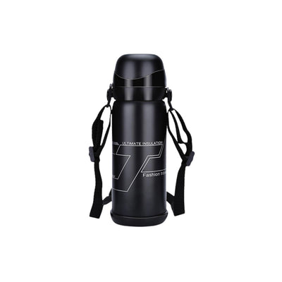 Garrafa Térmica e Squeeze Vacuum Pot - 800 ML -BZ 0002 - Preto