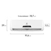 AR CONDICIONADO SPLIT INVERTER 12000 BTUS FRIO - ELECTROLUX (QI12F/QE12F)