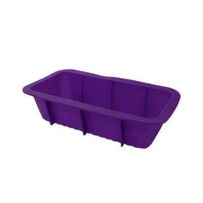 Forma De Silicone para Bolo Inglês /Pão - Roxa
