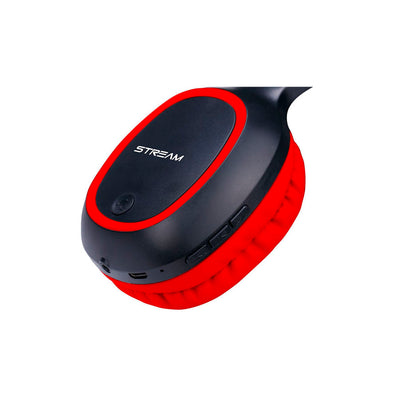 Headset Bluetooth Vermelho Com Microfone ELG - EPB-MS1RD