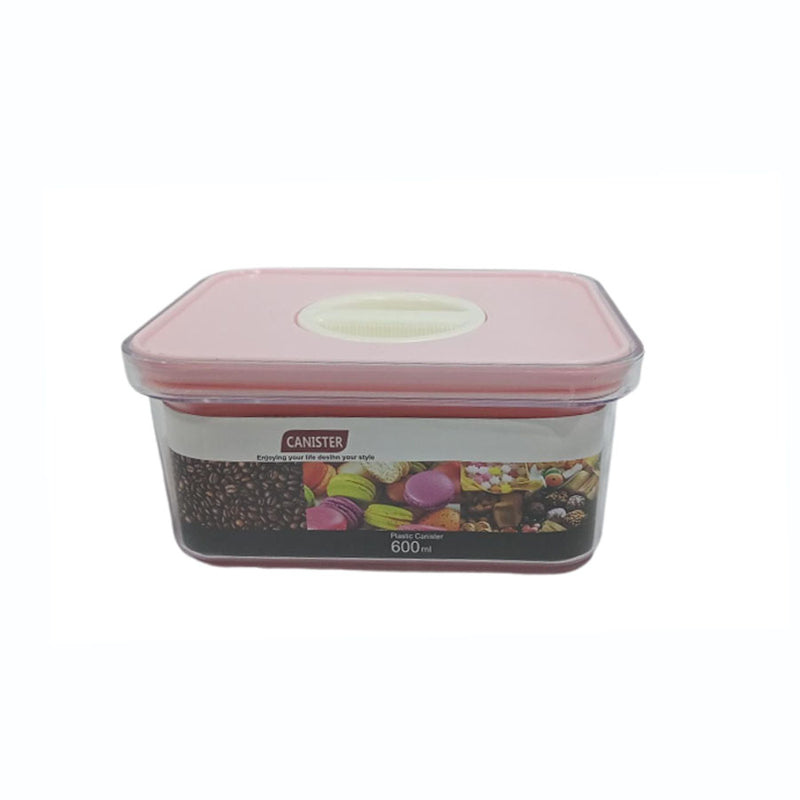 Pote de Acrílico com Trava 600ml