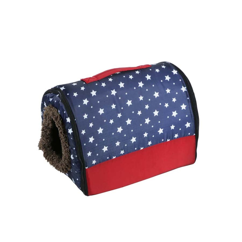 Bolsa - Casinha de Tecido Colorido para PET - Pequeno
