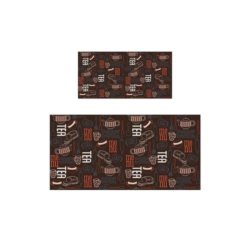 Conjunto de 2 Tapetes Slim Menu  1,20X50cm Kapazi