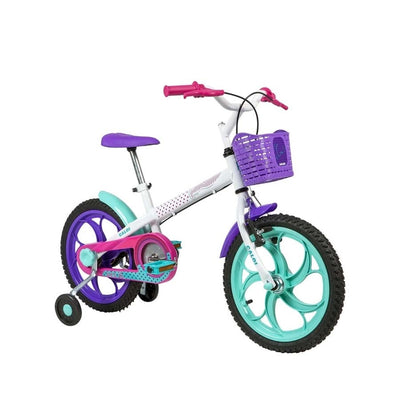 Bicicleta Caloi Infantil Ceci Aro 16 Branca
