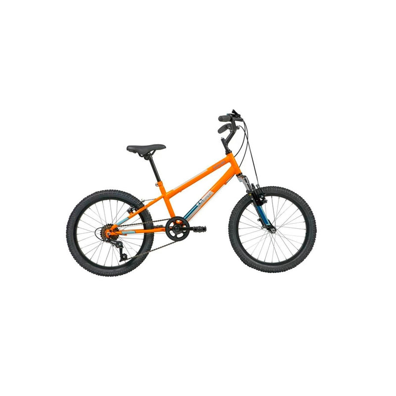 Bicicleta Snap 7 Marchas Aro 20 Amarelo com Garfo de Amortecedor 2021 - Caloi