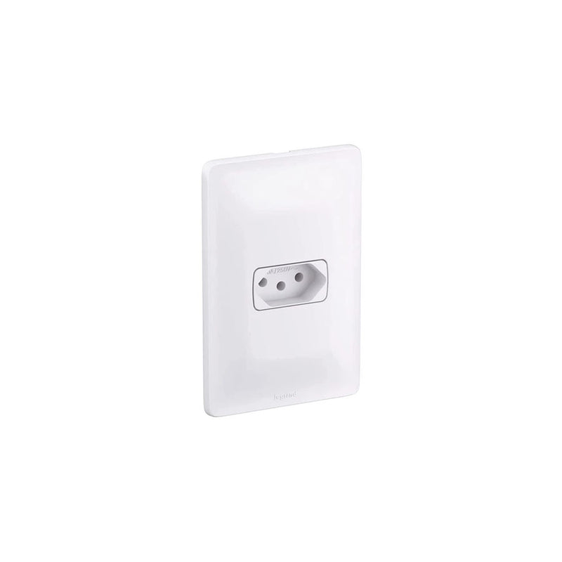 Tomada Pial Legrand Zeffia - 2P+T - 10A - 680110
