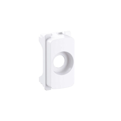 Módulo Saída De Fio 1 Furo Branco
