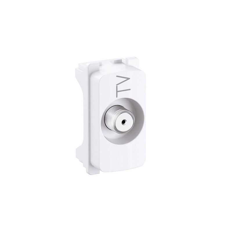 Módulo Tomada Coaxial Tv Branco Legrand 680157 Pial Zeffia