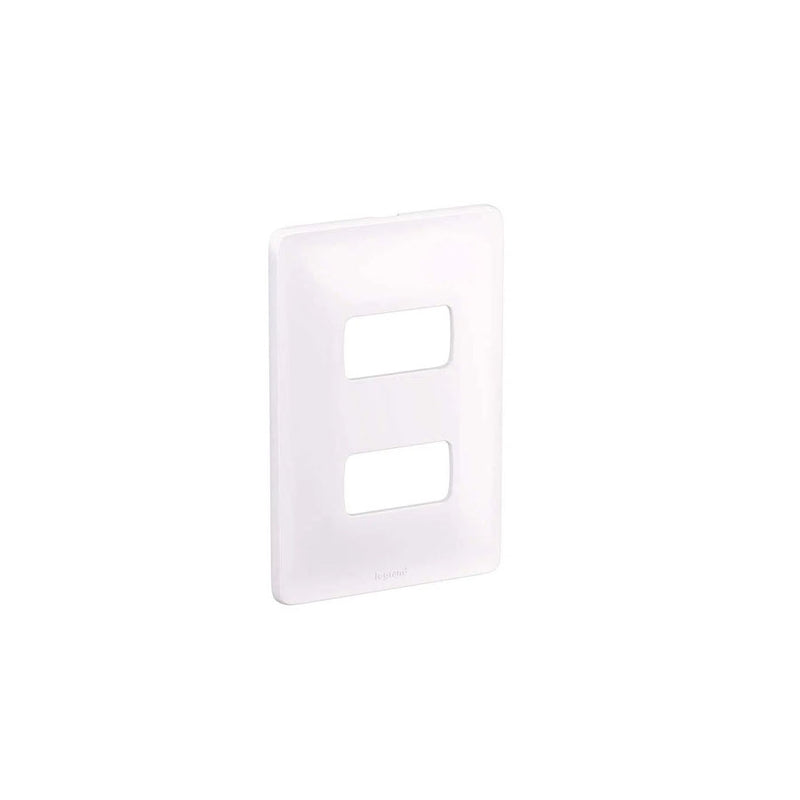 Placa Pial Legrand Zeffia - para 2 módulos