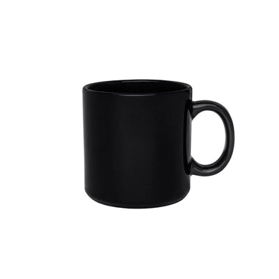 Caneca Biona Az12 Cerâmica 360ml Preta - Oxford