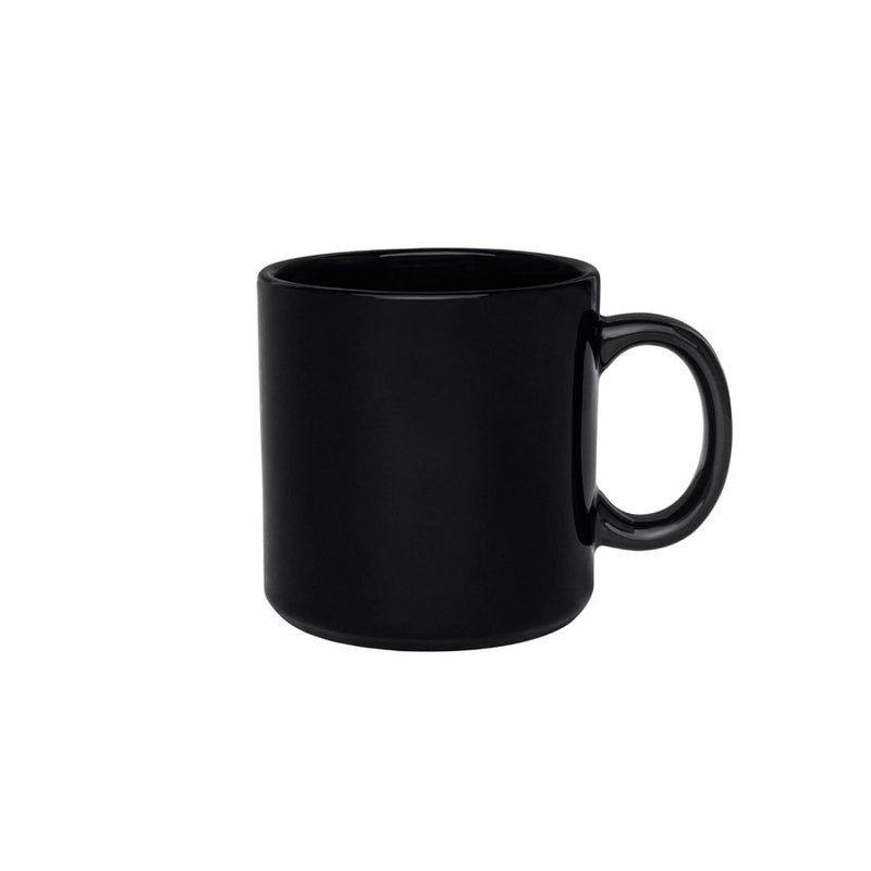 Caneca Biona Az12 Cerâmica 360ml Preta - Oxford