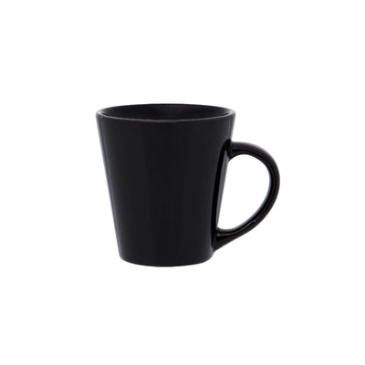 Caneca 250mL Cerâmica Drop preta Biona