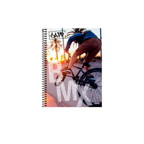 Caderno Universitário 12 Matérias com 240 Folhas Gapp - Foroni