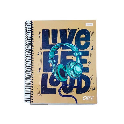 Agenda Capa Dura Cliff 176 Folhas - Foroni