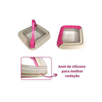 Pote de Hermético de Acrílico com Trava 800ml