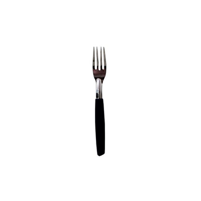 Garfo mesa cabo plastico preto martinazzo 19CM