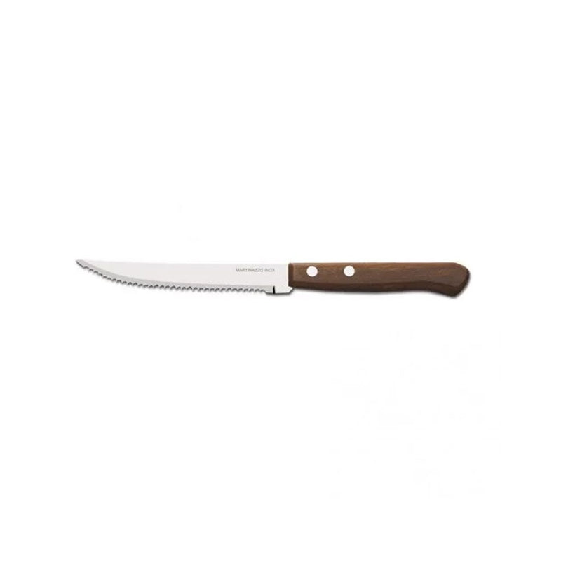 Faca de Mesa Avulso Inox Cabo Madeira Universal - Martinazzo