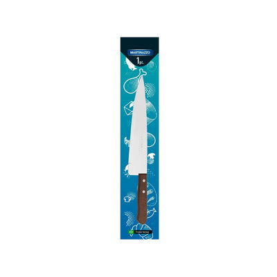 FACA PEIXEIRA 9"" AÇO INOX CABO MADEIRA - MARTINAZZO