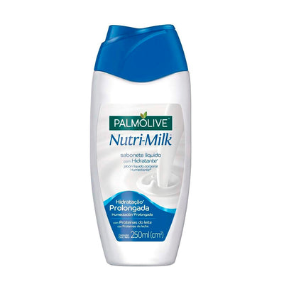 PALMOLIVE NUTRI-MILK - SABONETE LÍQUIDO HIDRATANTE, 250ML