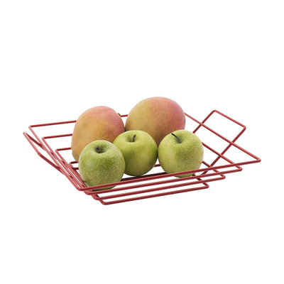Fruteira Quadrada Vermelha