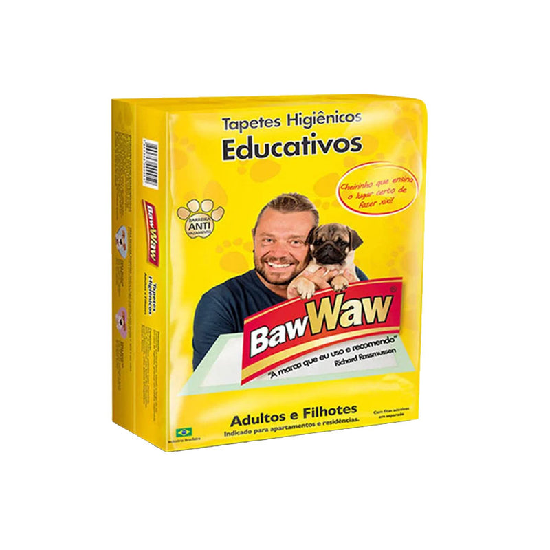 Tapete Higiênico Baw Waw Para Cães Com 7 Unidades