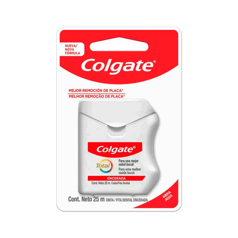 Fita Dental Colgate Total Encerada com 25 metros