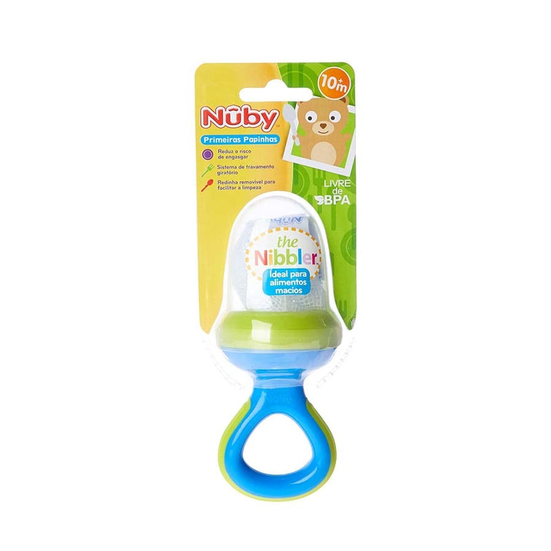 ALIMENTADOR INFANTIL NUBY AZUL